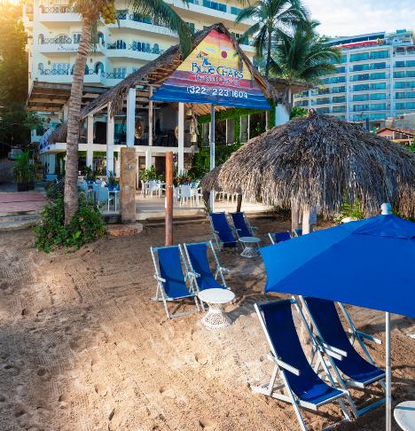 Beach club Blue Chairs Beachfront Resort Puerto Vallarta - Adults Only Mexico Beach club Blue Chairs Beachfront Resort Puerto Vallarta - Adults Only Mexico