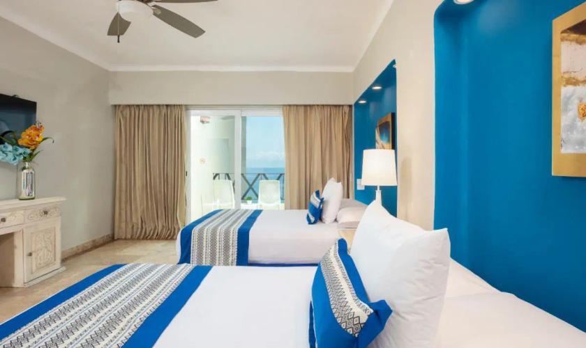 Sea-view Room Blue Chairs Beachfront Resort Puerto Vallarta - Adults Only Mexico Sea-view Room Blue Chairs Beachfront Resort Puerto Vallarta - Adults Only Mexico